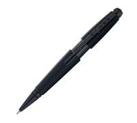 CROSS Edge Rollerball Pen with Medium Line Width Black Refillable with Premium Gift Box Matte Black