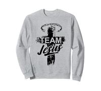 Cross Faith Religious Jesus Cross Team Jesus Christian Sweatshirt