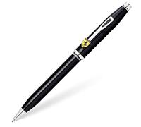 Cross Ferrari Century II Ballpoint Pen, Shiny Black Lacquer and Rhodium