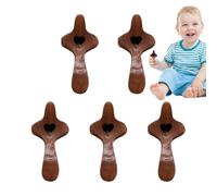 Cross Fidget Wood | Handheld Wood Small Gadgets,5 Piece Christian Easter Clinging Praying Fidget for Men Women Children and Adults
