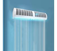 Cross-flow Air Curtain Machine 2 Kinds Of Wind Speed Adjustable Wind Direction High Performance Copper Core Motor Energy Saving(100cm)