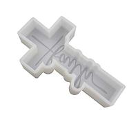 Cross Freshie Molds Blessed and Faith Cross Pendant Car Freshie Molds Silicone for Freshies Home Decorations Car Mold for Men Silicone Oven Safe Pendant Mold Resin Jewelry Soap Baking Epoxy Resin
