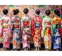 Cross & Glory Elegant Kimono Beauties - A 1000-Piece Jigsaw Puzzle Age 12+