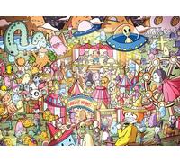 Cross & Glory - Monster's Gala: A Halloween HauntFest - 1000 Piece Jigsaw Puzzle for Adults & Kids 12+ | No Glare | Halloween Puzzles 1000 Pieces