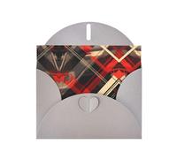Cross Grid Elegant Greeting Card On Pearl Paper - Premium Shimmering Design For Christmas, Birthday, Wedding & Valentine’s Day Celebrations