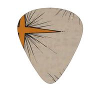 Cross guitar pick set, 3 different thicknesses, 12 pieces for a variety of instruments