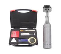 Cross Hatch Adhesion Tester with Magnifier, Handle and Tape, 1mm/2mm/3mm Blades, Cut Tester for Paint, Coatings, Plating & Spray Finishes Surface Testing