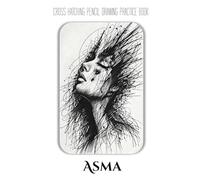 Cross Hatching Pencil Drawing Practice Book - Asma: Master Line. Explore Texture. Bring "Asma" to Life.