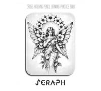 Cross Hatching Pencil Drawing Practice Book - Seraph: A Cross-Hatching Journey into Angelic Forms and Divine Textures