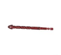Cross Hex Drill Bit Set for Tile Glass Concrete Porcelain - Multi-Material Tungsten Carbide Kit 3-12mm(12mm)
