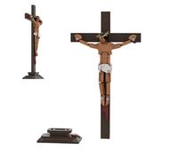 Cross Jesus Building Block Set, 336 PCS Cross Jesus Figurines Building Kit, Creative MOC Religious Christian Figure Bricks Model, Gifts for Adults