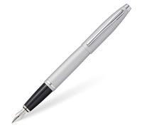 CROSS Karei All-Over Satin Chrome Fountain Pen NAT0116-16MS