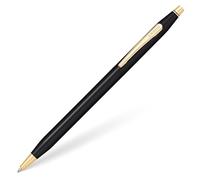 Cross Limited Collection Classic Century Pearlescent Black PVD Barrel and Gold Appointments Ballpoint Pen