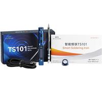 CROSS MARS Original Blue TS101 Smart Portable Digital USB Type C Fast Heating Temperature Adjustable TS100 Upgraded Soldering Iron Kit (NO Power Supply KIT)