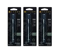 Cross Medium Ballpoint Pen Refill - Black (Pack of 3)