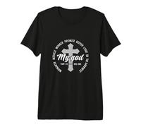 Cross My God Way Maker Miracle Worker Light in The Darkness Premium T-Shirt