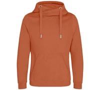 Cross Neck Hoodie AWDis Light Brown XXL