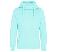 Cross Neck Hoodie AWDis Mint XXL