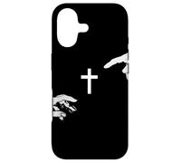 Cross Of Jesus the Mediator Creation of Adam God And Man Case for iPhone 17