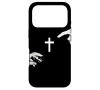 Cross Of Jesus the Mediator Creation of Adam God And Man Case for iPhone 17 Pro