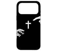 Cross Of Jesus the Mediator Creation of Adam God And Man Case for iPhone 17 Pro Max