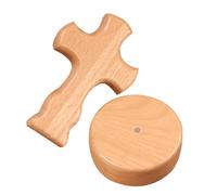 Cross Ornaments - Wooden Cross Table Tray - Portable Cross Design | Pocket Cross, Cross Ornaments, Wooden Cross Pendant, Religious Gift for Adults