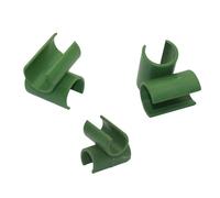 Cross Plastic Clips Plant Support Fixed Connector Agriculture Adjustable Fastener Gardening Pillars Fixed Clamp 10 Pcs(Inner Diameter 8mm)