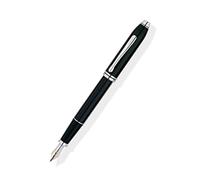 Cross Premium Townsend Black Lacquer Pen With Rhodium Plated Appointments