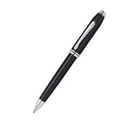 Cross Premium Townsend Black Lacquer Pen With Rhodium Plated Appointments
