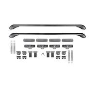 Cross Rail Roof Rack 100cm 2pcs Aluminum Car Universal Roof Rack Baggage Luggage Cross Bar For Most 4 Or 5 Door Cars Only Railing Roof Bars For Cars