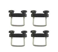 Cross Rail Roof Rack Car Roof Rack Basket U-Bolt Clamps Mounting Fitting Kit Car Roof Rack Cross Bar(90mm)