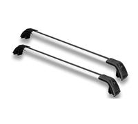 Cross Rail Roof Rack For BUICK For ENCORE GX 2020 2021 2022 2023 Roof Rail Rack Crossbars Cross Bars Lockable Aluminum Alloy Roof Rack Cross Bars(Silver and Black)