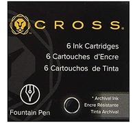 Cross Refill Ink Cartridge - Black (Pack of 6)