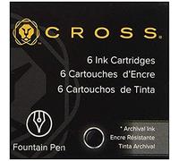 Cross Refill Ink Cartridge - Black (Pack of 6)