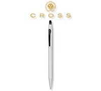 Cross Rollerball Pen Click Classic Glossy Chrome Gift Box Case