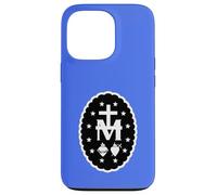 Cross Sacred Hearts Twelve Stars Miraculous Medal Case for iPhone 13 Pro