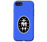 Cross Sacred Hearts Twelve Stars Miraculous Medal Case for iPhone SE (2020) / 7/8