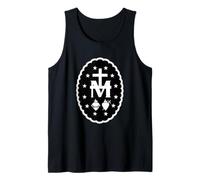 Cross Sacred Hearts Twelve Stars Miraculous Medal Tank Top