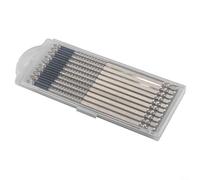 Cross Screwdriver Bit kit10pcs with Magnetic 1/4 Inch Hex Shank, Pcompatible with for H2 Long Drill Bits 50mm to 150mm, Alloy Steel Anti Slip Screwdriver Bits for Electric Tools(150mm)