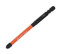 Cross Screwdriver Bit Slotted Electrician PH1 PH2 65mm 150mm | Magnetic alloy steel cross screwdriver bit with insulated holster and phosphating black finish for socket switches, 1pc