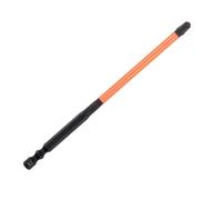 Cross Screwdriver Bit Slotted Electrician PH1 PH2 65mm 150mm | Magnetic alloy steel cross screwdriver bit with insulated holster and phosphating black finish for socket switches, 1pc