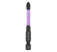Cross Screwdriver Bit Slotted Electrician PH1 PH2 65mm 150mm | Magnetic alloy steel cross screwdriver bit with insulated holster and phosphating black finish for socket switches, 1pc