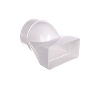 Cross Section Connector 60x120mm fi 103mm White KP120-20