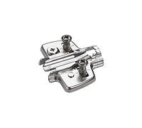 Hettich 9071666 Adjustable Hinge Euro Screw Mounting Plate 1.5mm (single)