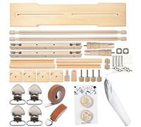Cross Stand Adjustable Embroidery Rack Wood Hoop for Art Craft Sewing Project Wood Quilt Frame for Hand Quilting Cross Stand