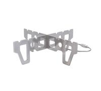 Cross Stand Support With Stainless Steel Base for Alcohol Stove - Camping Outdoor Rack