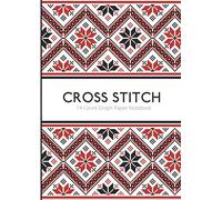 Cross Stitch 14 Count Graph Paper Notebook: DIN A4 | 110 Pages | For Embroidery