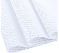 Cross Stitch Aida Fabric 14 Count, 59 by 39 Inch Large Size, Classic Reserve Cross Stitch Aida Cloth for Home DIY Embroidery Decoration