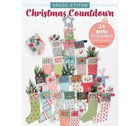 Cross-Stitch Christmas Countdown: 24 Mini Stockings by Susan Ache (English) Pape
