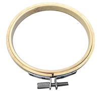 Cross Stitch Embroidery Hoop Ring Round Wood Bamboo Circle Frame DIY Craft Sewing Tool 20cm,Wooden,20cm